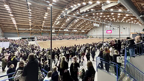 Viikonloppuna Tampereelle. Kuvassa Hankkija Areena. 
