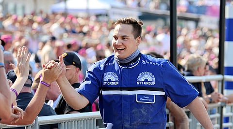 Veikko Haapakangas osasi ottaa yleisönsä. 