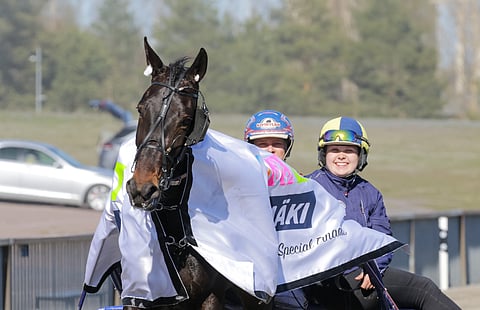 Albarino Sala karkasi Olli Koivusen ajamana Pilvenmäki Specialin finaalissa kauas muilta, ja sen hoitaja Heta Aro pääsi mukaan voittajaseremonioihin.