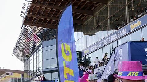 Solvallan ravirata pääkatsomo