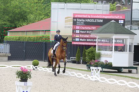 Stella Hagelstam ja Kiss Me eivät tule esiintymään olympia-areenalla.