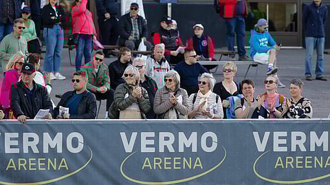 Vermo Areena ravirata yleisö