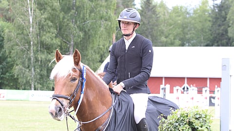 Jussi Tapani ja Koomikko palkintojenjaossa. 