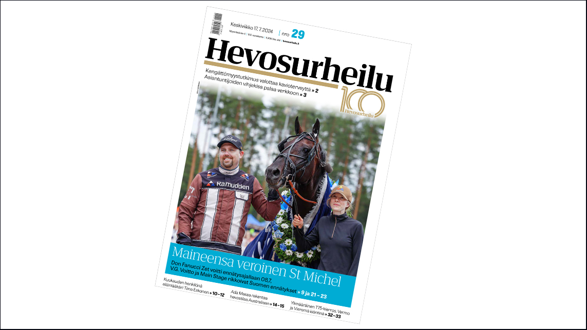 Hevosurheilu lehtipisteissä – Ada Massa valmentaa ”maailman toisella puolen”
