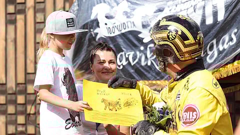 Jade Länsimäki ja Öystein Tjomsland