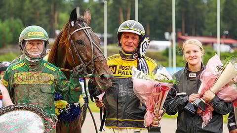 Heikki Korhosen kasvatustyö tuottaa tulosta. Venicen varsa Fabiana Hoist vei Tammakriteriumin.