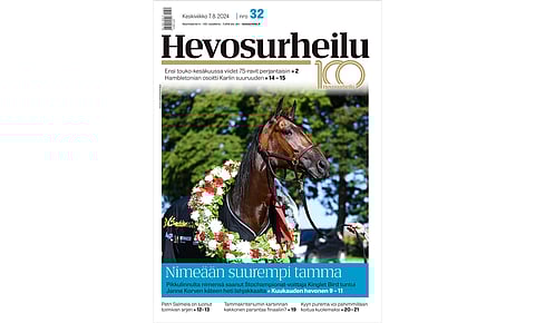 Hevosurheilu 32 ilmestynyt –Kuukauden hevonen oli huippu jo Suomessa, mutta kypsyi tähdeksi Ruotsissa