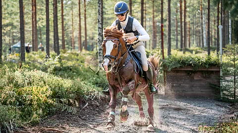 Vilma Leppäkangas ja Paletin Liekki kohti kenttämestaruuskultaa. 