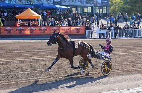 Katja Melkko valmentaa, HPT Nordic AB omistaa ja Santtu Raitala ohjasti Lightning Stridea, joka pakeni kauas muilta.
