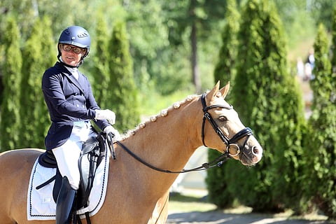 Poniratsukko Kärkkäinen-Minion Verde esiintyy valkoisten aitojen sisäpuolella tänä vuonna vielä kerran, korkeintaan kaksi. 