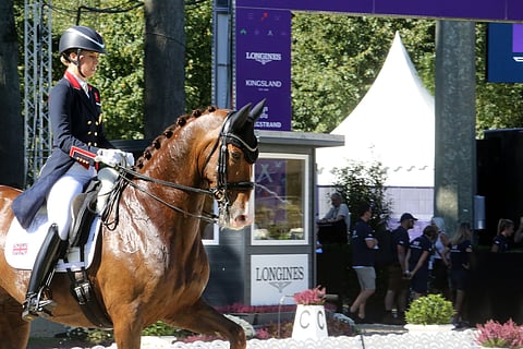 Charlotte Dujardin Imhotepilla, joka on nyttemmin  myyty. 