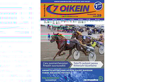 7 oikein -lehti ilmestyy torstaisin. Siinä julkaistaan kotimaan ravien käsiohjelmasivut torstaista seuraavaan keskiviikkoon. Lisäksi Ruotsin raveihin on käsiohjelmasivut päivän pääpeliin torstaista maanantaihin, ja näköislehdessä linkit tulostettaviin käsiohjelmasivuihin tiistain ja keskiviikon pääpeliin.