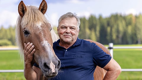 Jukka-Pekka Kauhanen ja kolminkertainen ravikuningas Santeri Dahlia