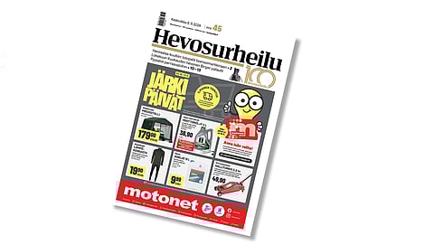 Hevosurheilun satavuotisjuhlavuoden marraskuun ensimmäinen numero on ilmestynyt.