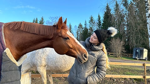 Tuisku Lamberg ja Dior P.