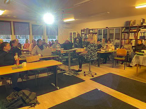 Turussa pidettiin "fossiiliratsastajien" oma seminaari. 