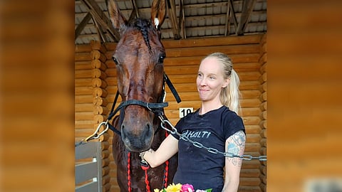 Lämminveritammat ovat Kivimaan mieleen. Kuvassa nykyään siitostammana toimiva Shape Of You.