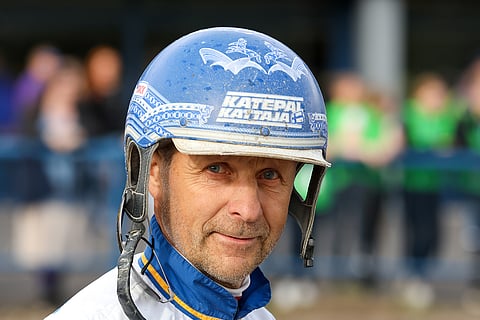 Esa Holopainen nousee Joensuussa ensimmäistä kertaa Champillon Starin rattaille.