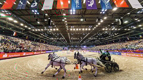 Valjakkoajon MC kilpailtiin tammikuussa Lepzigissa.