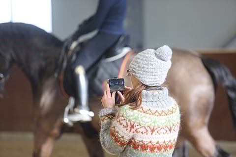 Tekoälusovellus Sleip huomaa poikkeamat hevosen askelten symmetrisyydessä. 