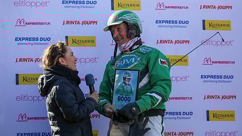 Nelly Korpikoski ja 8000 voiton Ari Moilanen