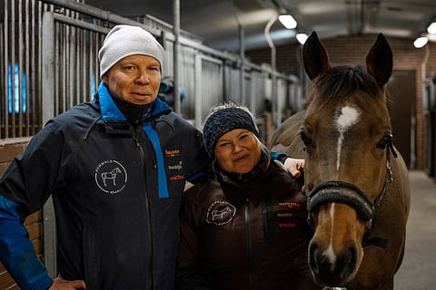 Matti Hiukka ja Krista Kupiainen.