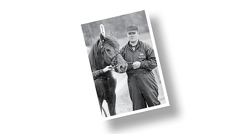 Tunnistatko kuvan hevosen ja ihmisen?