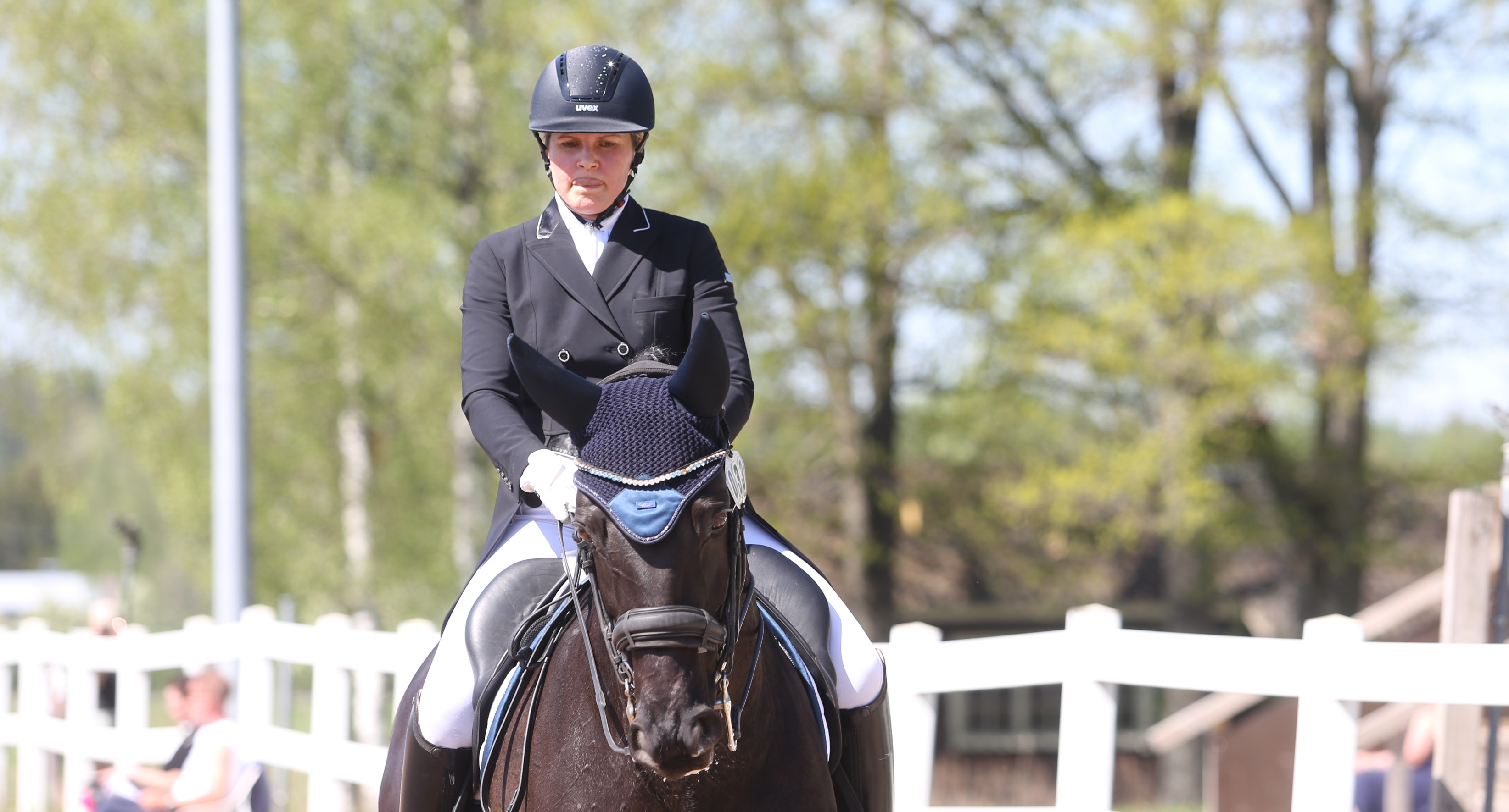 Saga Tervonen ja GP-tamma Fabulouz Firfod, joka on vaihtanut omistajaa. 