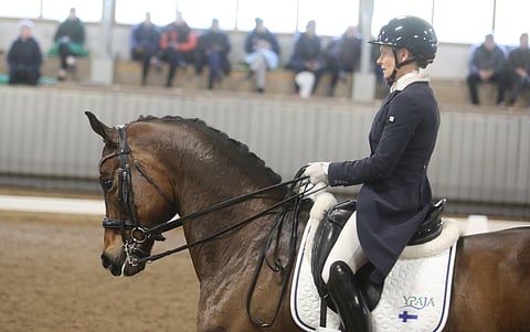 Anu Sironen ja Fioretto Pärnun GP:n kakkoset. 
