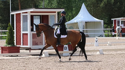 Leena Saukko ja Johnny Johnson. 