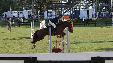 Vilma Leppäkangas ja Paletin Liekki. 