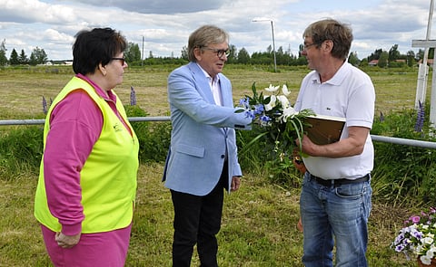 Seppo Kangas Suomen Hippoksen kultainen ansiomerkki
