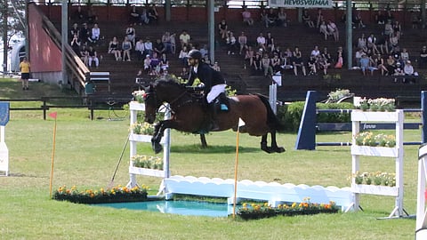 Antti Linna Ypäjällä GP-kisoissa. 