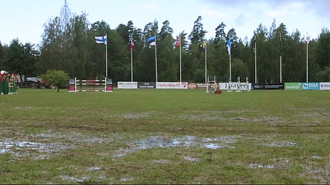 Tilanne juuri nyt. Derbykenttä meni tämän näköiseksi.  