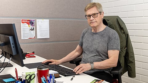 Keijo Kinnula nähdään jatkosta enemmän rakkaiden harrastusten kalastuksen ja golfin parissa kuin työpöydän ääressä.