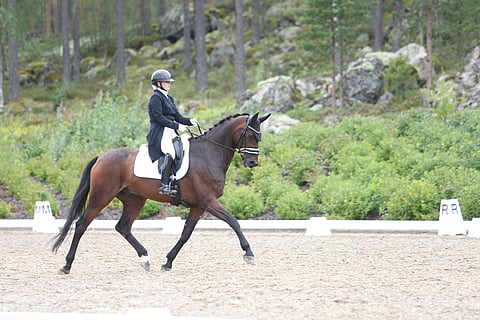 Anniina Kolu ja Ghana edustavat Suomen nuorten kouluEM:issä yksin. 