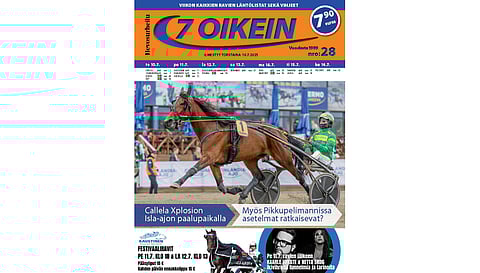 7 oikein -lehdessä julkaistaan kotimaan ravien käsiohjelmasivut vihjeineen ja tallikommentteineen torstaista keskiviikkoon ja Ruotsin pääpelin kohdelähtöjen käsiohjelmasivut torstaista maanantaihin, kun ilmoittaumispäivät ovat normaalit. Tiistain ja keskiviikon Ruotsin pääpelien käsiohjelmasivut A4-koossa ovat ladattavissa verkosta, linkki näköislehdessä.