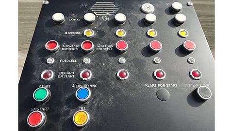 Ruotsalainen päälähettäjän paneeli