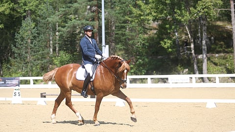 Lassi Lehmusto ja Vekardo veivät suomenhevosten Pohjola-finaalin. 