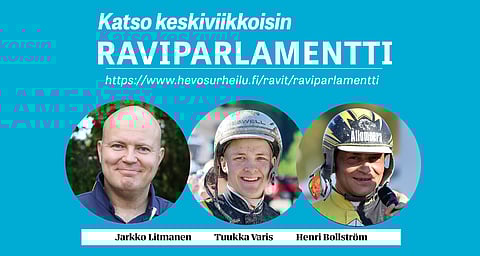 Raviparlamentti ruotii Kuninkuusravit läpikotaisin - "Mokasiko Jamppa Annanilla?"