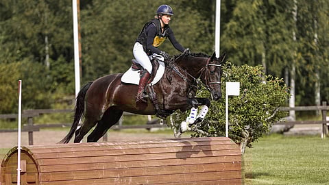 Kenttäratsastustaustasta voi olla hyötyä Hagels Grigonon tulevaisuudessa. 