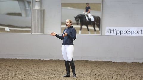 Terhi Stegars piti mielenkiintoisen klinikan. 