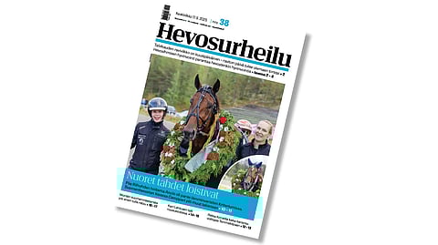 Hevosurheilu on ilmestynyt – Valokeilassa Kriteriumien sankarit, lähikuvassa Kari Lehtonen, mukana hyvinvoinnin teemaliite