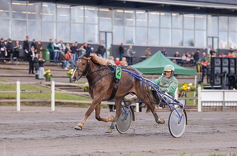Henkinen oli yksin Lappeen maalisuoralla Ari Moilasen ohjastamana.