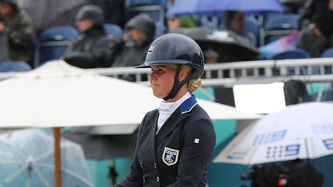 Siltakorpi uskoo, että 6-vuotiaalla ruunalla on mahdollisuuksia luoda menestyksekästä uraa kenttäratsastuksessa. 