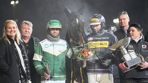 Arctic Fiona juhli kolmevuotiaiden tammojen Kasvattajakruunussa. 