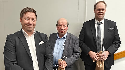 Jussi Tomperi, Heikki Kosonen ja Timo Korvenheimo 