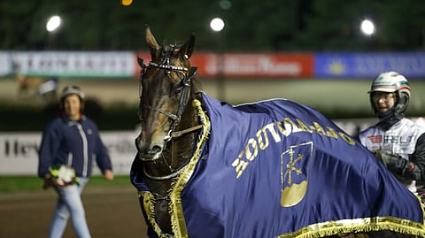 Kurri Jari Boko voitti syksyllä Kouvola-ajon.