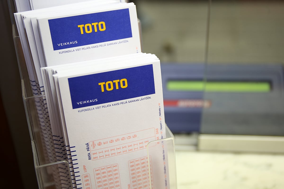 Vuositappioraja iski Toto-peleihin – Veikkauksen tulos pysyi silti ...