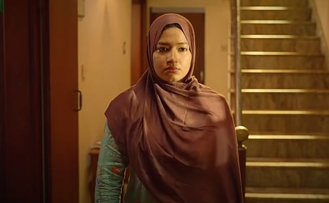 Screen grab from Halal Love Story (2020) - Amazon Prime Video